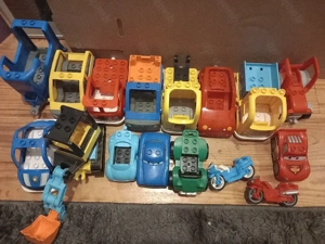 Lego Duplo 16 grosse Fahrzeuge Motorrad moderne Form