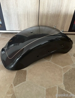 Harley Davidson Fat Boy FLFBS Stahl Heckfender Grau