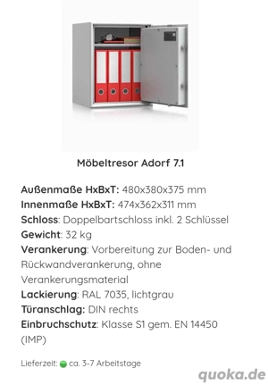 Tresore jeglicher Art, Richter Sicherheitstechnik Bild 6