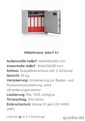 Tresore jeglicher Art, Richter Sicherheitstechnik Bild 7