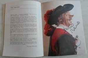 Cyrano de Bergerac - Jean - Paul Belmondo - Autogramm 1990 Programmheft Theatre Marigny Paris