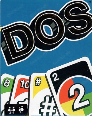 Kartenspiel DOS von Mattel - neu - Nachfolger von UNO