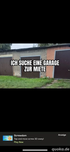 Suche Garage