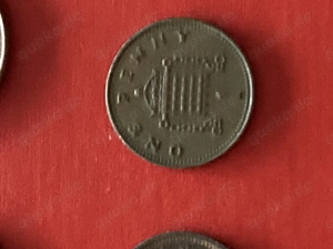 Münze Münzen Umlaufmünze Großbritannien 1 Penny 1988