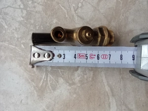 Kleiner 3 8" Wasserhahn aus Messing für Töpfe, Samowar etc. Bild 7