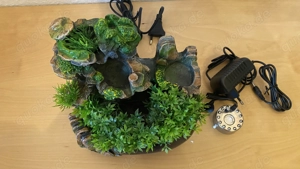 Tisch-Brunnen, Indoor Wasserfall, Wasserspiele mit Lichteffekte zum Entspannen Bild 6