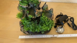 Tisch-Brunnen, Indoor Wasserfall, Wasserspiele mit Lichteffekte zum Entspannen Bild 10