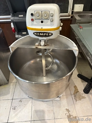 Kemper 75 L Spiralkneter, Teigteiler, Kegelrundwinkler