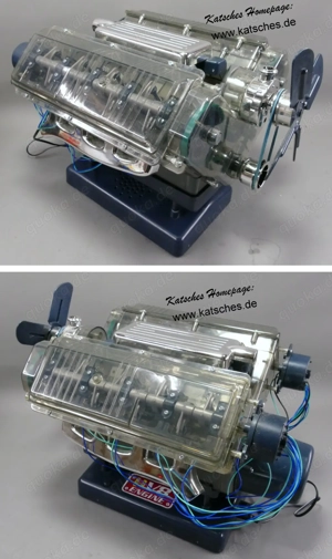 Haynes V8 Motor Bausatz mit Motor , Geräusch, Zündfunke Licht