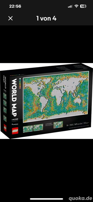 Lego World Map 
