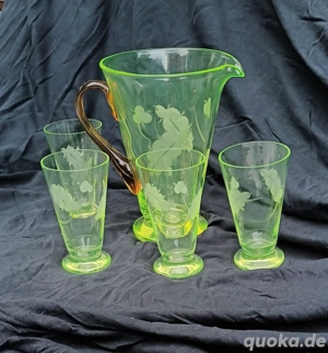 Gläser-Set mit Krug (Antik)