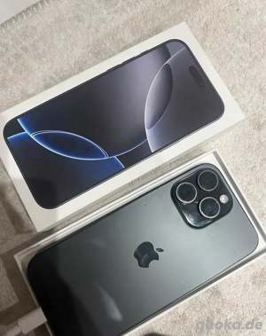 IPhone 16 Pro Max mit 256gb.