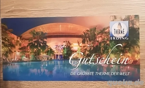 2 Tickets Erding Therme 