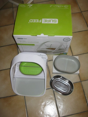 2x Futterautomat mit Microchip für Katzen (gebraucht) (auch einzeln abzugeben!)