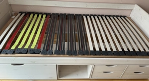 Stauraumbett für Kinder   Jugendliche 90x200 cm weiß  Bild 7