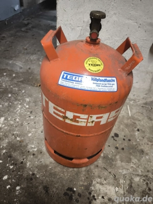Gasflasche 11kg fast voll
