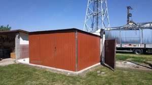 Blechgarage nach Maß Metallcontainer Geräteschuppen Fertiggarage