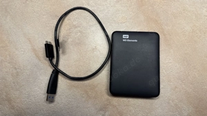 WD Elements Portable Festplatte USB3.0, 1TB, 2,5 Zoll, schwarz, 2