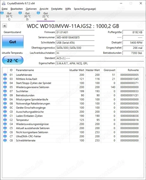 WD Elements Portable Festplatte USB3.0, 1TB, 2,5 Zoll, schwarz, 2