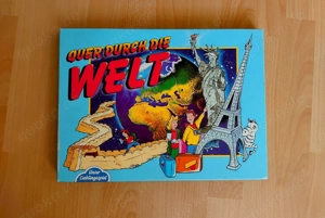 Gesellschaftsspiel 'Quer durch die Welt' - Quiz, Brettspiel