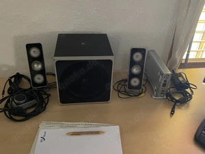 PC Schreibtisch mit komplettem PC und Windows XP Bild 6