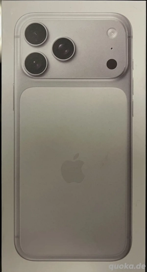  iPhone 17 Pro Max 2TB Silber NEU & Ungeöffnet mit Saturn-Rechnung