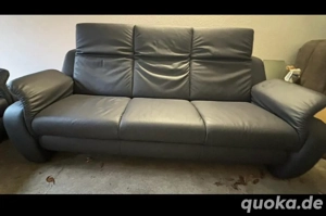 echtes leder 3 er & 2 er Sofas