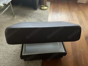 Hocker aus hochwertigen Leder 