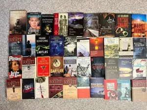 Bücherkiste Krimis, Krimis, Thriller, Spannungsromane, 41 Bücher