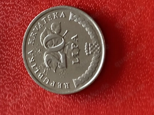 Münze Münzen Umlaufmünze Kroatien 20 Lipa 2015
