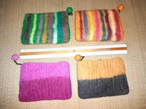 Vier kleine Filztaschen    EINZELKAUF MÖGLICH Bild 5