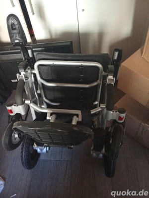 elektrischer Rollstuhl faltbar der Marke kavakal zu verkaufen  Bild 4