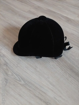 Reithelm   Reitkappe Schwarz   Größe 58   Guter Zustand