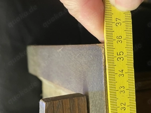 Regulator Wanduhr Antik 1900 mit Schlüssel Jugendstil Bild 3