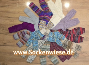 Selbstgestrickte Socken