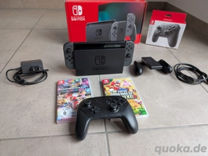 Nintendo switch 1 neue spiel konsole mit Verpakung und controller + 2 spiel im sehr guter zustand 