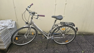 Fahrrad Villiger Silber  schwarz 