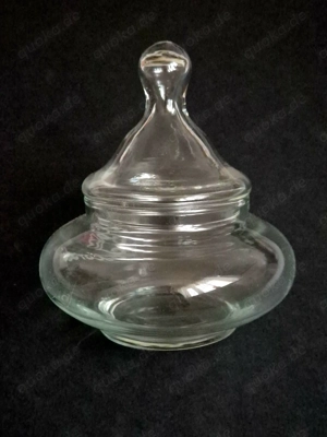 Bonbonglas, Bonbonniere, Glasdose