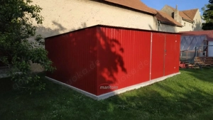 Blechgarage nach Maß Metallcontainer Autogarage Fertiggarage