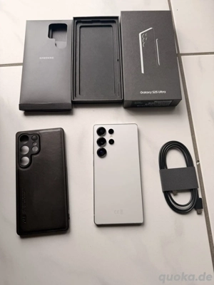 Samsung Galaxy S25 Ultra 512GB Titanium White Silver Dual-SIM Smartphone