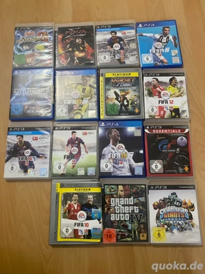 ps3 und 4 spiele zu verkaufen