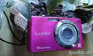 Panasonic, Lumix 10MP,Pink-Metallic