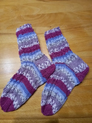Handgestrickte Socken Gr.34