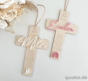 Geschenk zur Taufe personalisiert