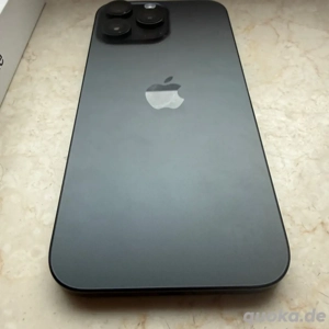 iPhone 16 Pro Max Schwarz 256GB 100% OVP Bild 5