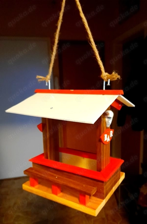 BAR  Futterhaus, Futterspender für Eichhörnchen und Vögel Das perfekte Geschenk für jeden Anlass   Bild 3
