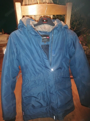Winterjacke Trollkids blau 140