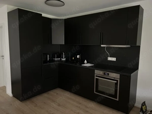 Moderne Einbauküche Anthrazit matt   komplett mit Geräten Preis 3500 VB