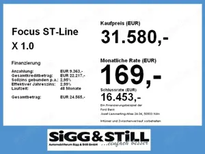 Ford Focus ST-Line X 1.0 AT LED-MATRIX*IACC*CAM*SHZ Bild 4