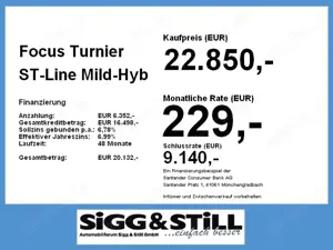 Ford Focus Turnier ST-Line Mild-Hyb LED*ACC*HUD*NAV*SHZ Bild 4